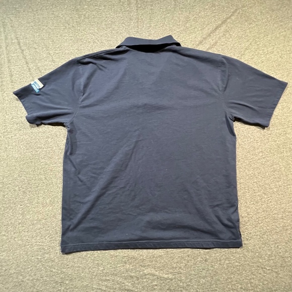 Vintage Blockbuster Employee Polo Navy with Left Arm Logo | Size Extra Large - Picture 2 of 8